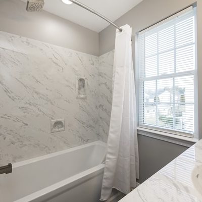 hall bathroom shower tub combo