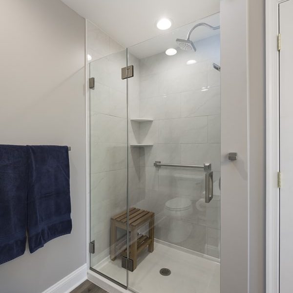 New shower Master Bathroom