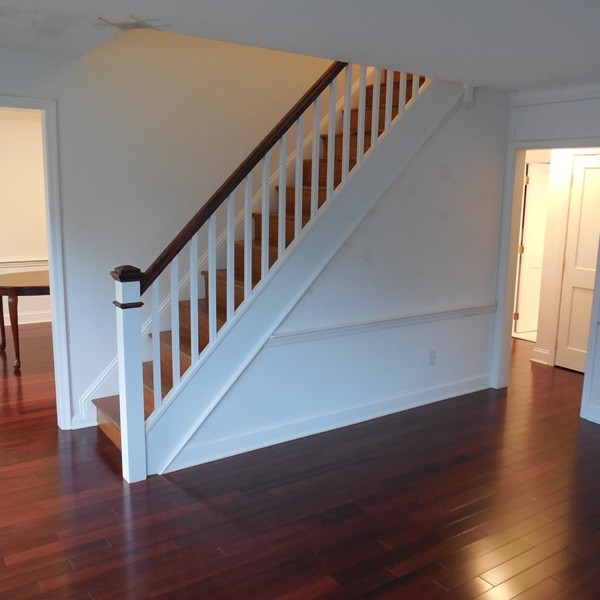 Craftsman Style Stair Railing | Sovereign Construction Services