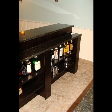 Finished Entertainment Space Collegeville | Sovereign Construction Services