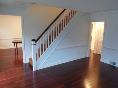 Johnson Samoan Mahogany Family Room Flooring | Sovereign Construction Services