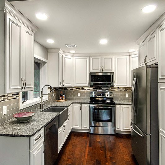 Kitchen Restored | Sovereign Construction Services