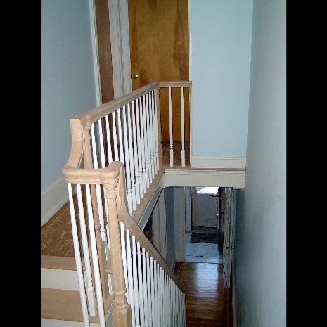 Oak Railing System Collegeville | Sovereign Construction Services