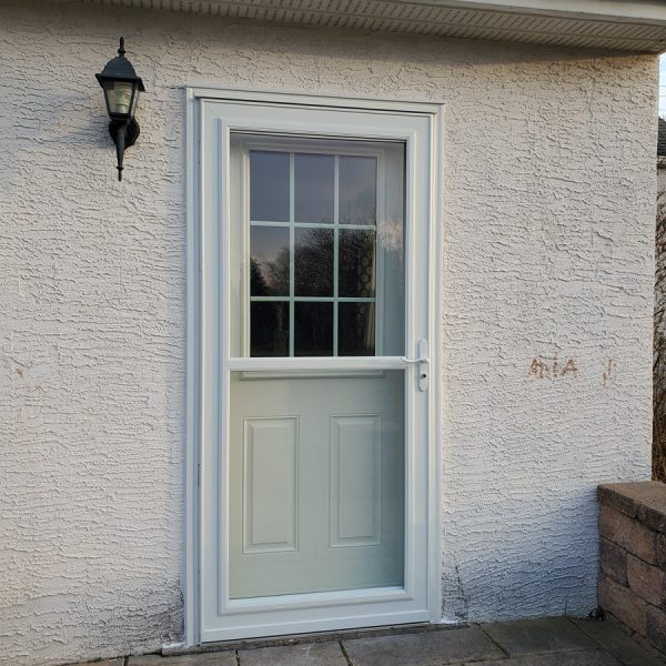 Trappe Exterior Door Replacement Before