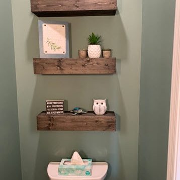 Floating Shelves | Sovereign Construction Services