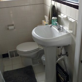 New Bathroom Before | Sovereign Construction Services
