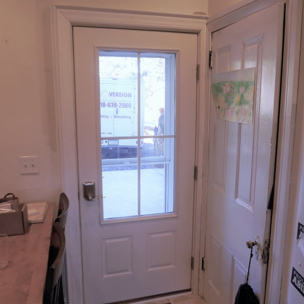 Door Installation After | Sovereign Construction Services