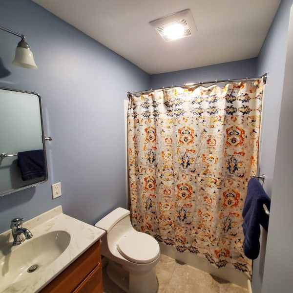 Hales Hall Bath After | Sovereign Construction Services