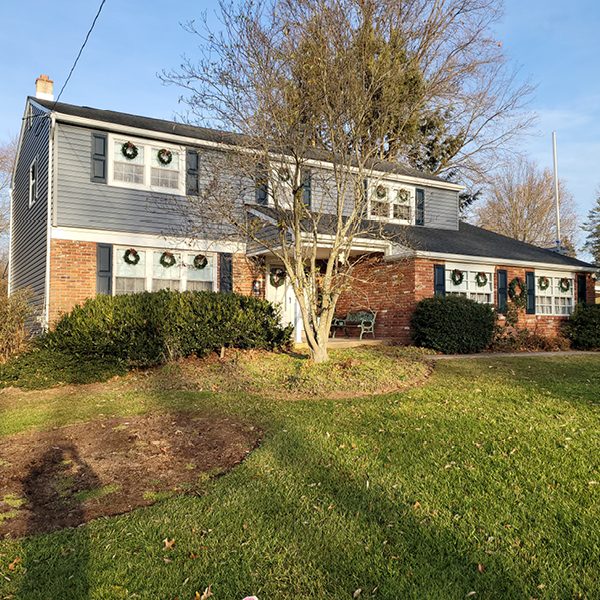 exterior renovation after