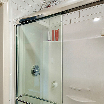 Shower Renovation After | Sovereign Construction Services