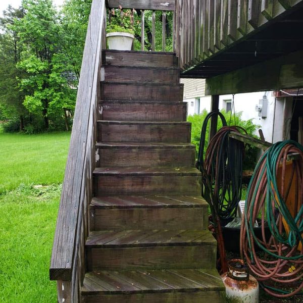 Before Green Lane Deck | Sovereign Construction Services